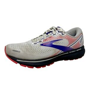 Brooks Ghost 14 Running Shoes White Purple Pink 1203561B192 Women's Size 9